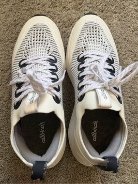 Allbirds Women’s White Knit Running Sneakers